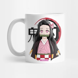 Cute Nezuko - Demon Slayer - Kimetsu no Yaiba Mug